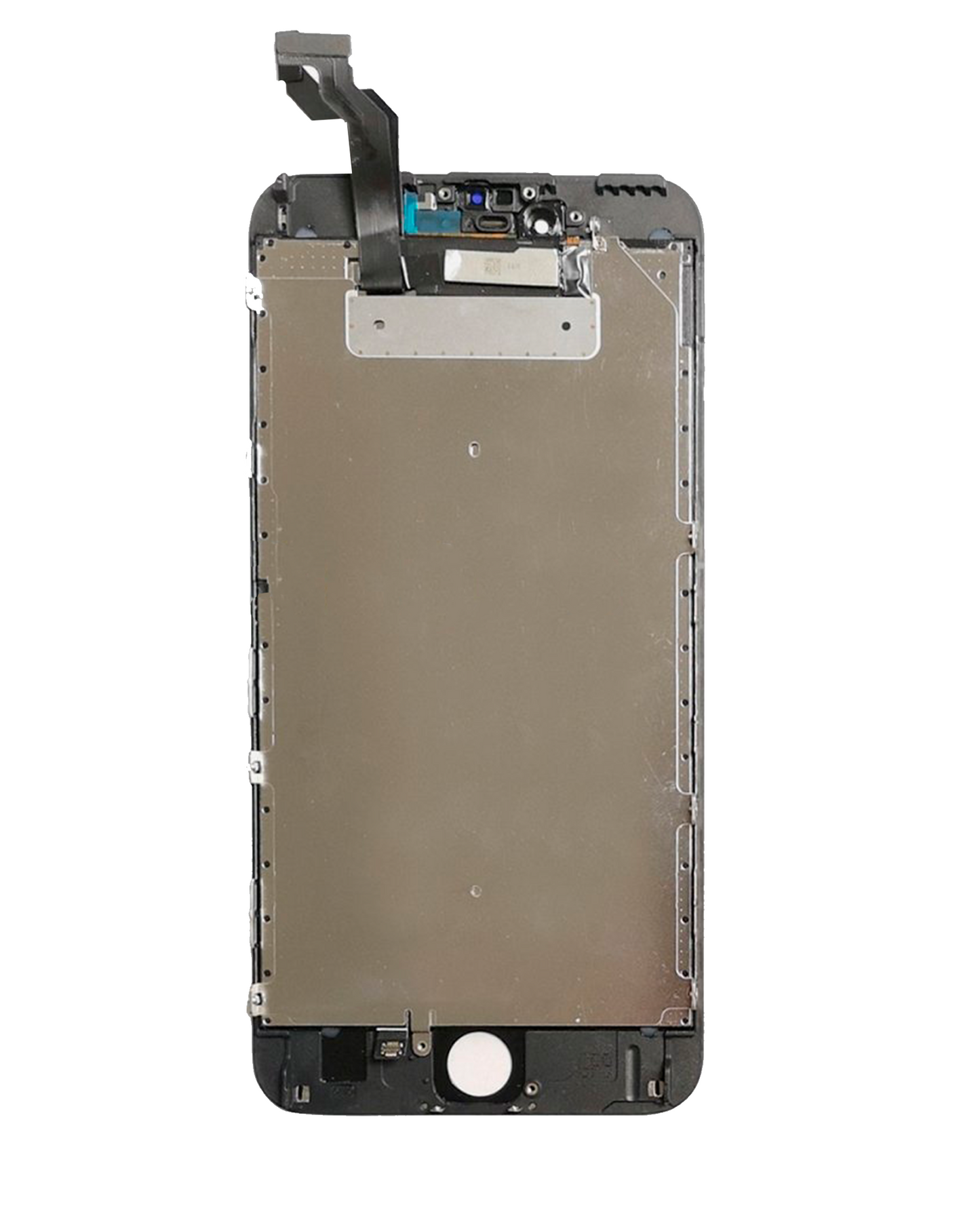 LCD Assembly With Steel Plate Compatible For iPhone 6S Plus (Aftermarket Pro: XO7) (Black)