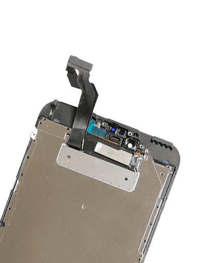 LCD Assembly With Steel Plate Compatible For iPhone 6S Plus (Aftermarket Pro: XO7) (Black)